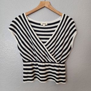 L'agence Knit Short Sleeve Top